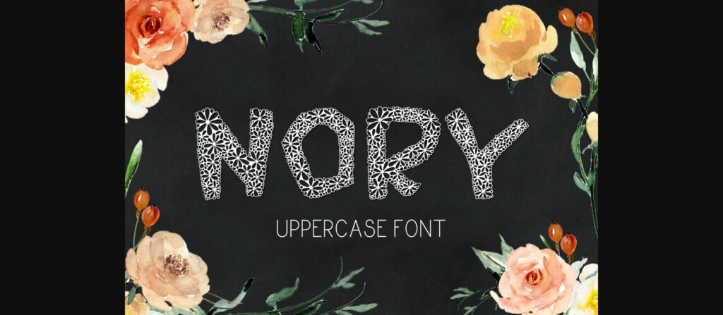 Nory Font Poster 1