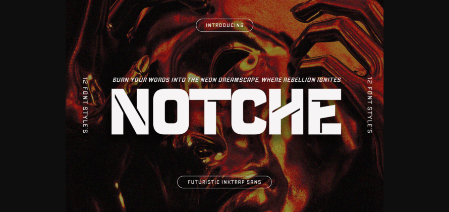 Notche Font Poster 3