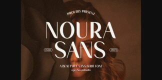 Noura Sans Font Poster 1