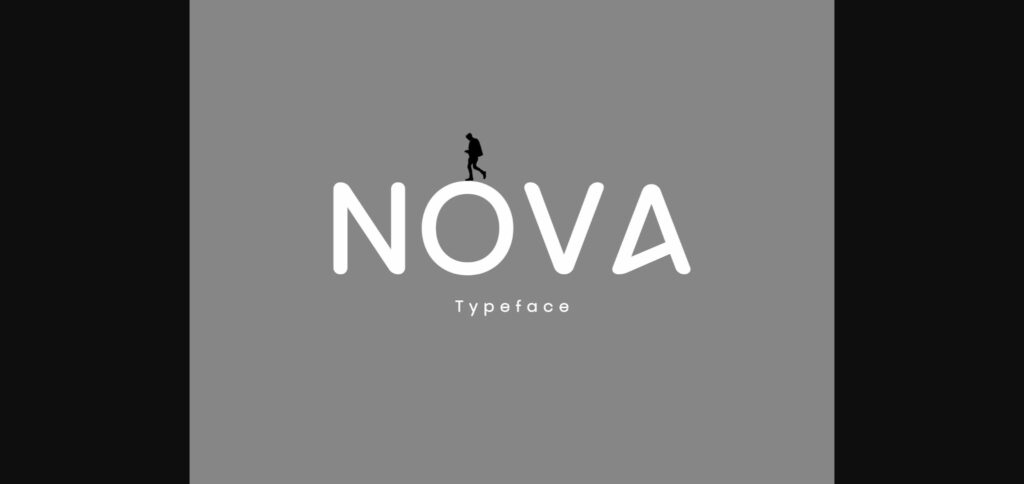 Nova Font Poster 3