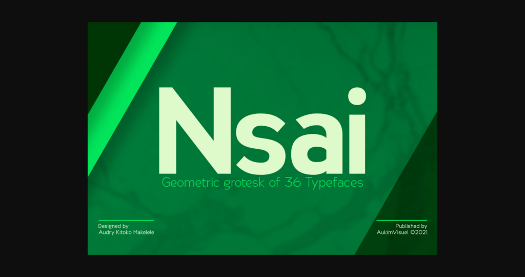 Nsai Font Poster 1