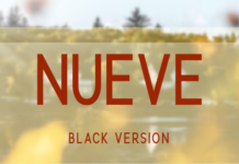 Nueve Black Font