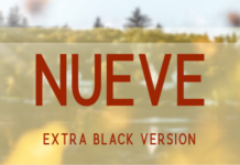 Nueve Extra Black Font