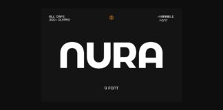 Nura Font Poster 1