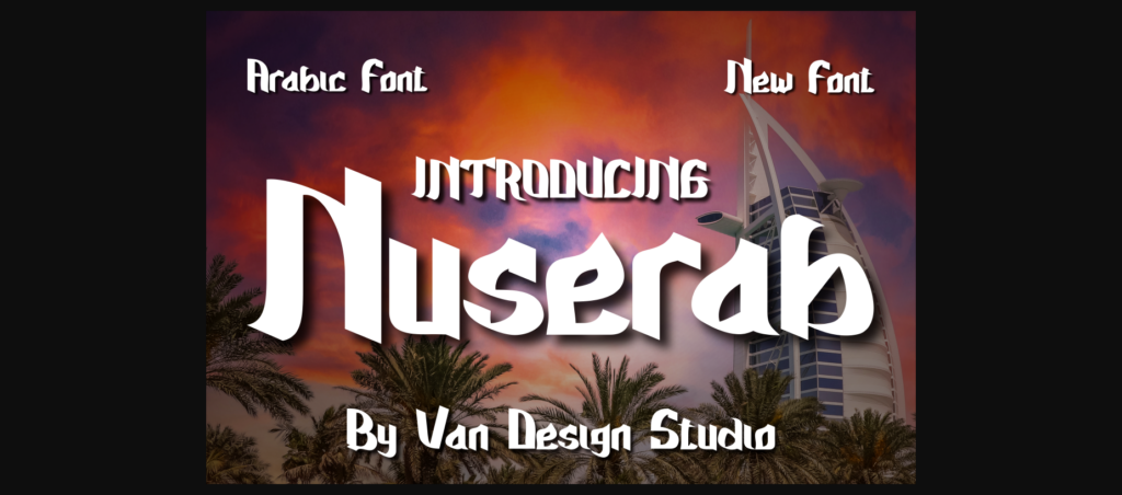 Nuserab Font Poster 3