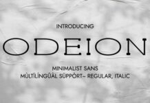 Odeion Fonts