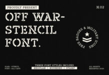 Off War Fonts