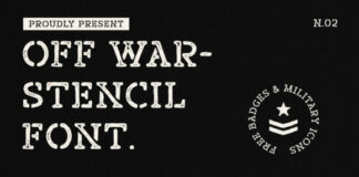 Off War Fonts