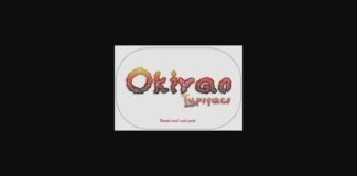 Okiran Font Poster 1