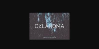 Oklahoma Font Poster 1