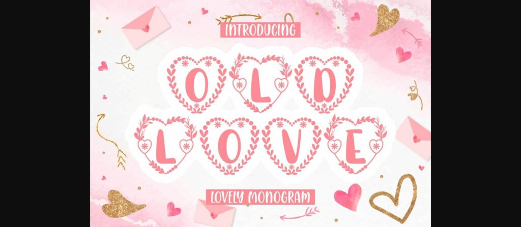 Old Love Font Poster 3