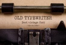 Old Typewriter Fonts