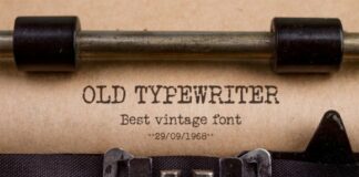 Old Typewriter Fonts