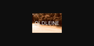 Oldleine Font Poster 1