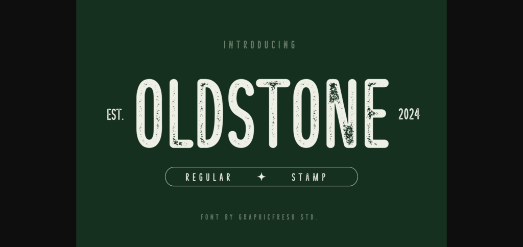 Oldstone Font Poster 3