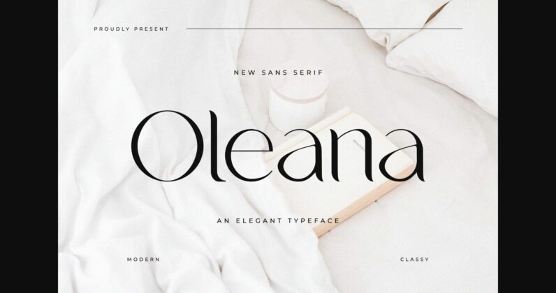 Oleana Font Poster 3