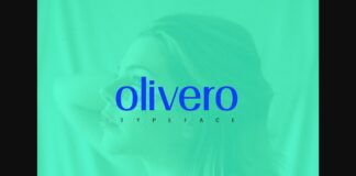 Olivero Font Poster 1