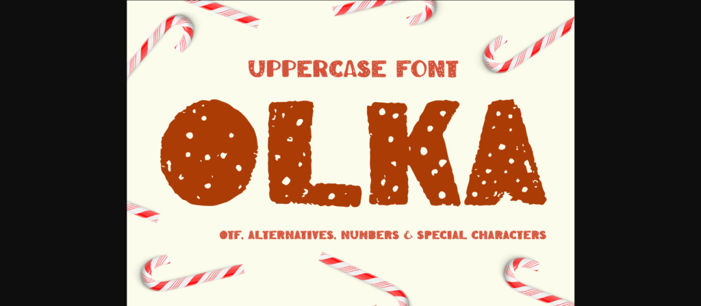 Olka Font Poster 3