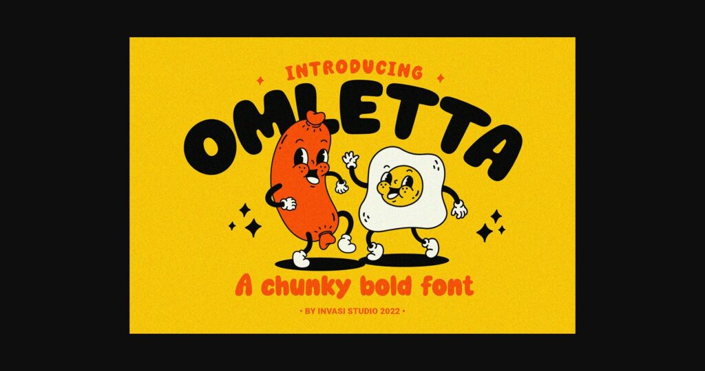 Omletta Font Poster 3