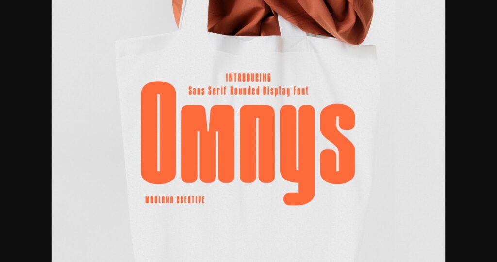 Omnys Font Poster 3