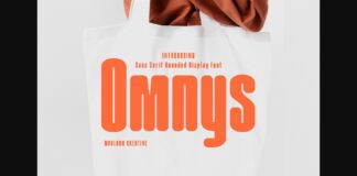 Omnys Font Poster 1