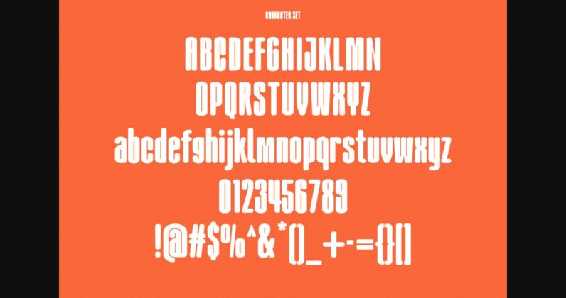 Omnys Font Poster 10