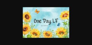 One Day Lf Font Poster 1