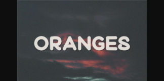 Oranges Font Poster 1