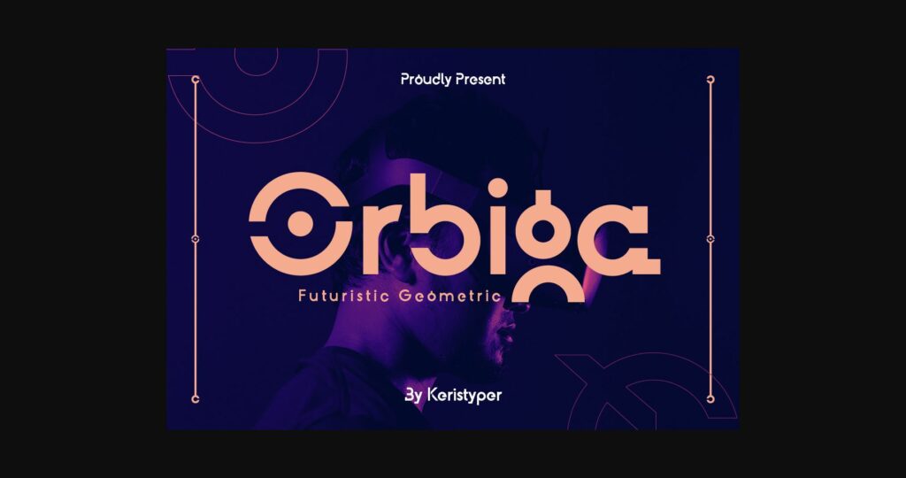 Orbiga Font Poster 3