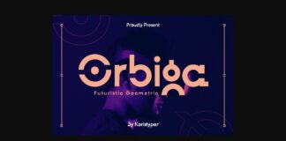 Orbiga Font Poster 1