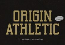 Origin Athletic Font