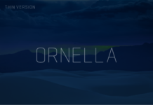 Ornella Thin Font