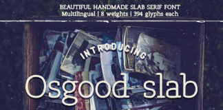 Osgood Slab Font