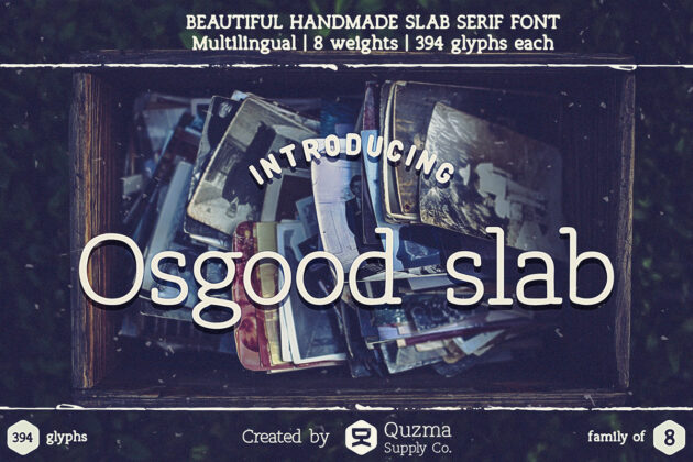 Osgood Slab Font