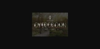 Overgrown Font Poster 1