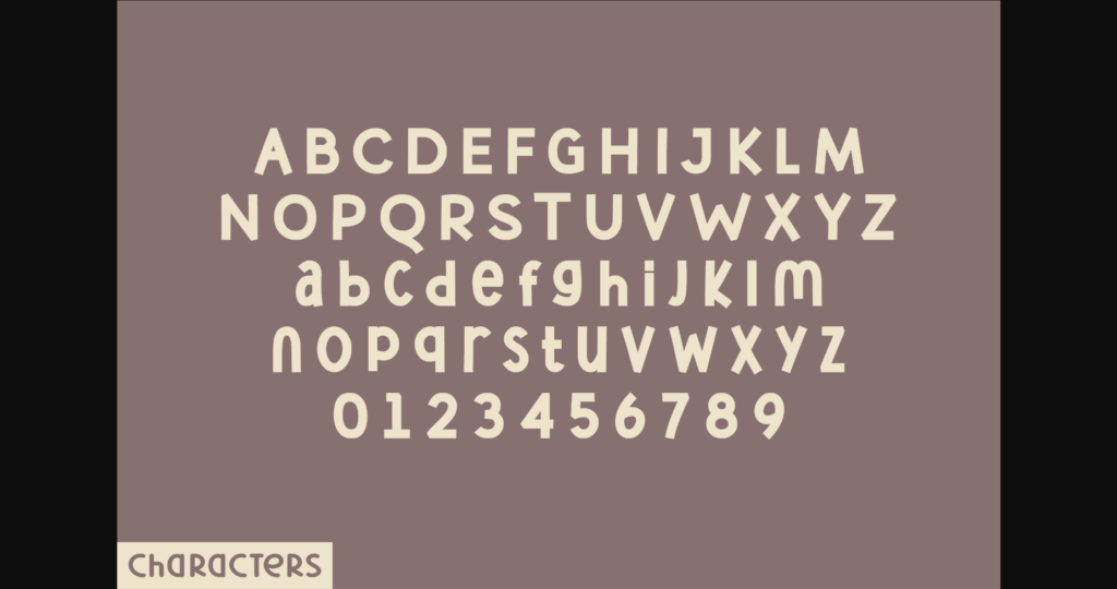 Oysters Font Poster 4