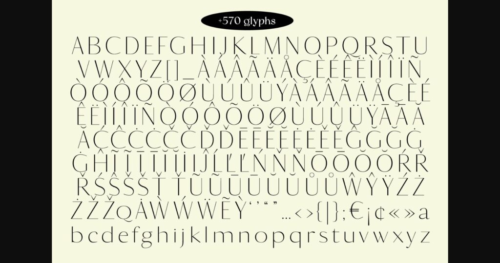 Podiom Font Poster 11