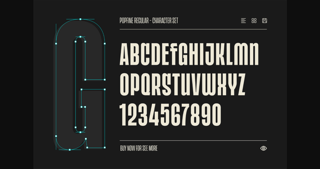 Popfine Font Poster 8