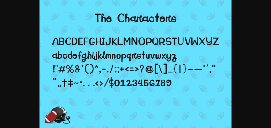 Playmates Font Poster 4