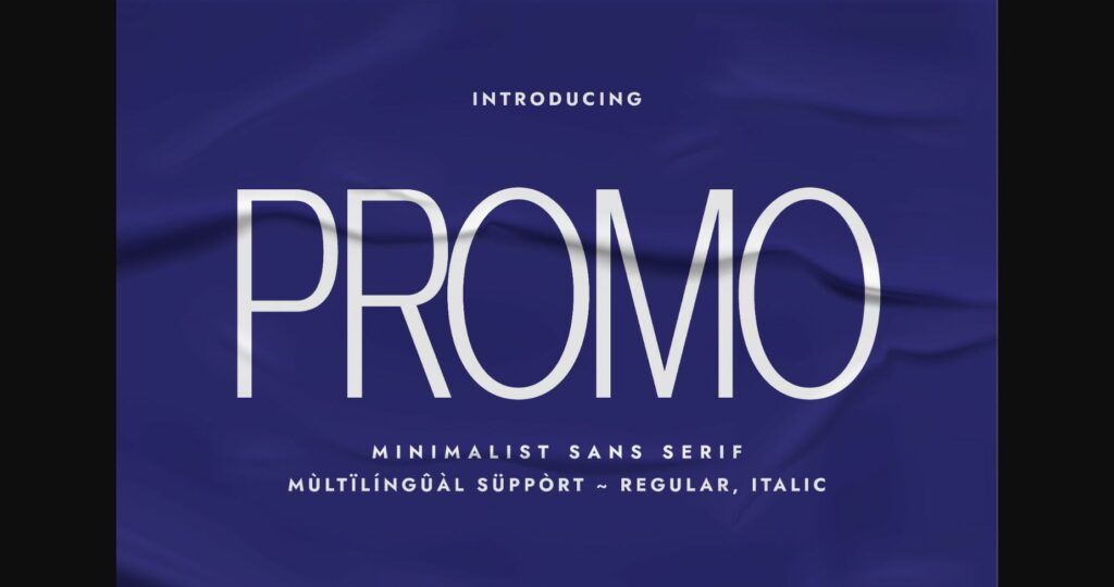 Promo Font Poster 3