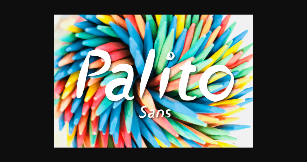 Palito Sans Font Poster 3