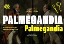 Palmegandia Font Poster 1