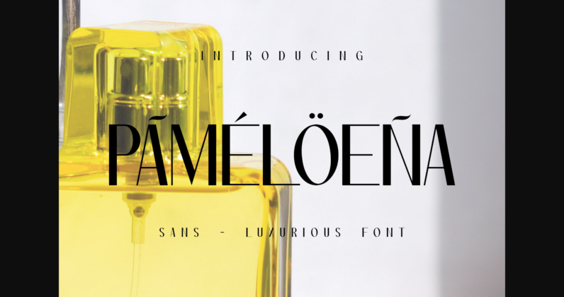 Pameloena Font Poster 1