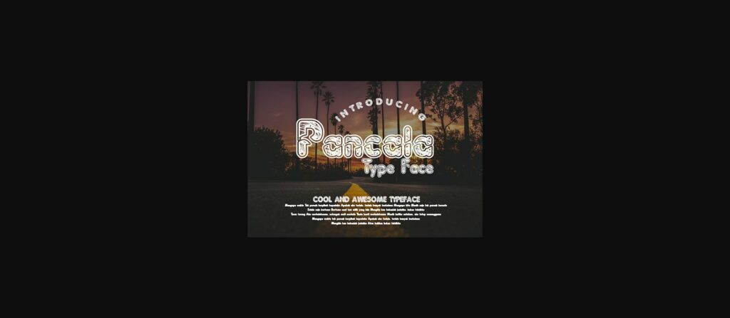 Pancala Font Poster 1