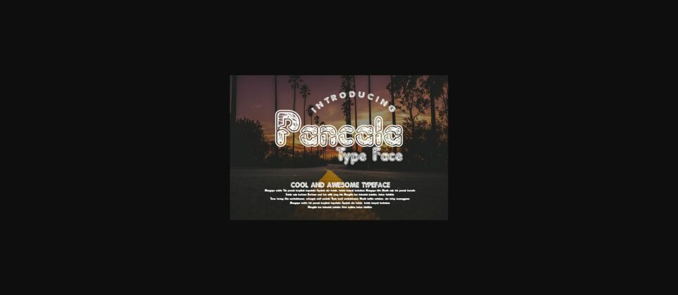 Pancala Font Poster 3