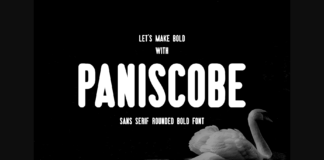 Paniscobe Font Poster 1