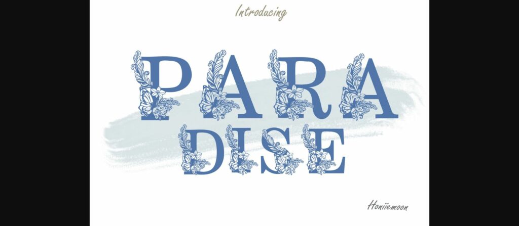 Paradise Font Poster 3