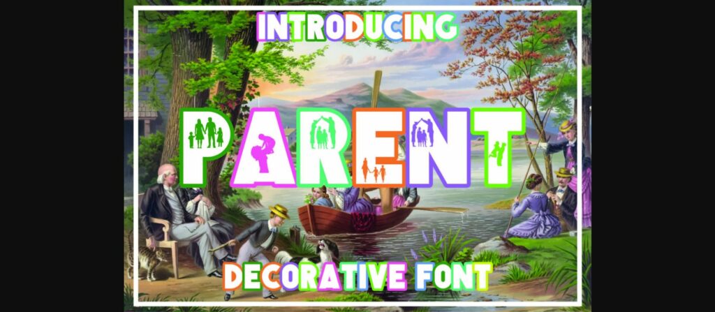 Parent Font Poster 3