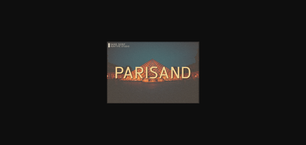 Parisand Font Poster 1