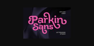 Parkin Sans Font Poster 1